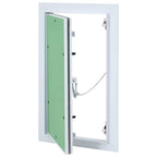 Access Panel White 20 x 35 cm Aluminium and Plasterboard