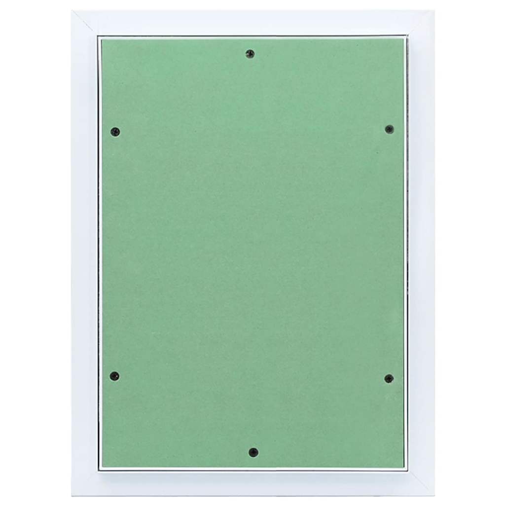 Access Panel White 35 x 45 cm Aluminium and Plasterboard