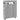 Narrow Bathroom Cabinet with Wheels Grey Sonoma Engineered Wood