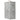Narrow Bathroom Cupboard with Wheels Concrete Grey Engineered Wood