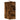 Narrow Bathroom Cupboard with Wheels Smoked Oak Engineered Wood