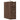 Narrow Bathroom Cupboard with Wheels Brown Oak Engineered Wood