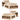 Bed Frame Without Mattress Solid Wood Pine
