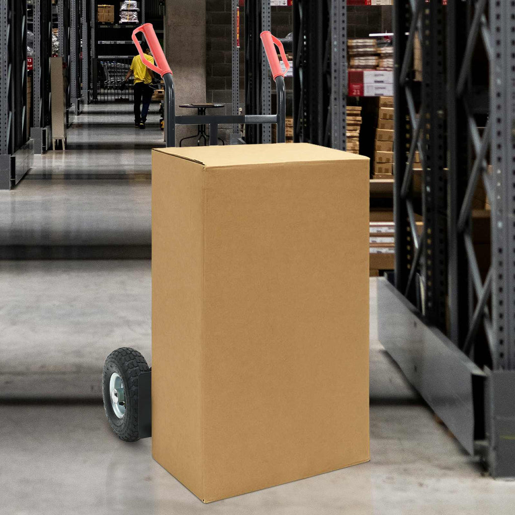 Hand Trolley Black and Red 57 x 46 x 113 cm Steel