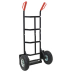 Hand Trolley Black and Red 57 x 46 x 113 cm Steel