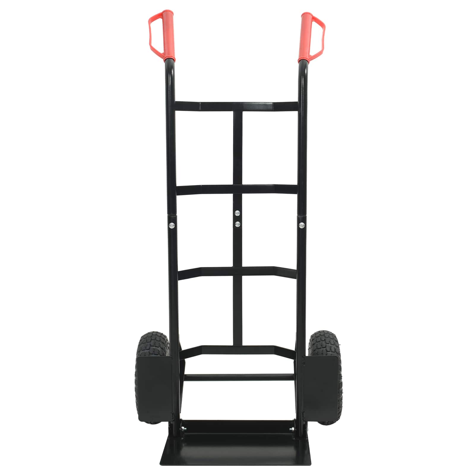 Hand Trolley Black and Red 57 x 46 x 113 cm Steel