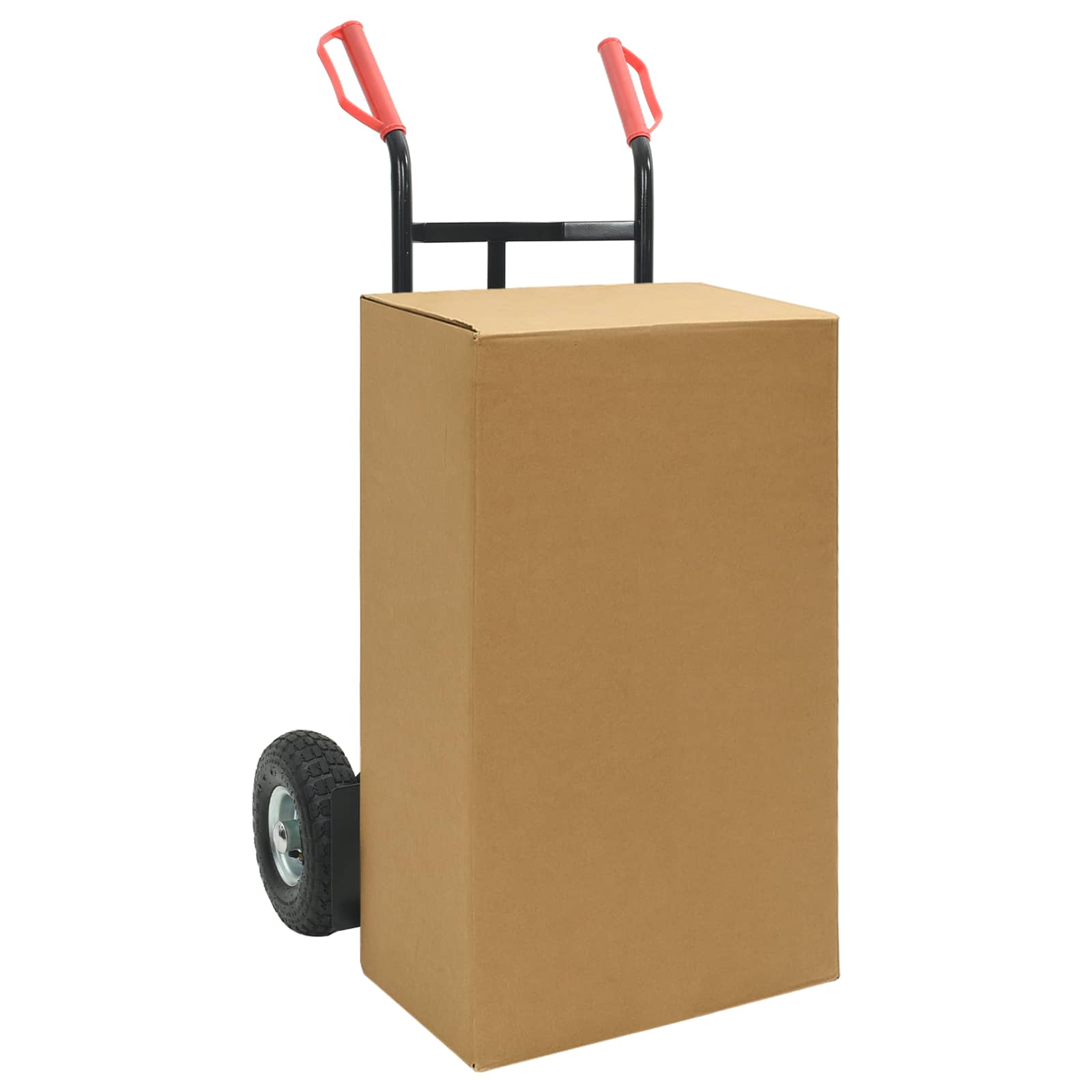 Hand Trolley Black and Red 57 x 46 x 113 cm Steel