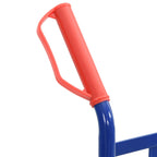 Hand Trolley Blue and Red 57 x 46 x 113 cm Steel
