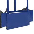 Hand Trolley Blue and Red 57 x 46 x 113 cm Steel
