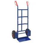 Hand Trolley Blue and Red 57 x 46 x 113 cm Steel