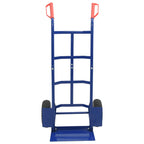 Hand Trolley Blue and Red 57 x 46 x 113 cm Steel