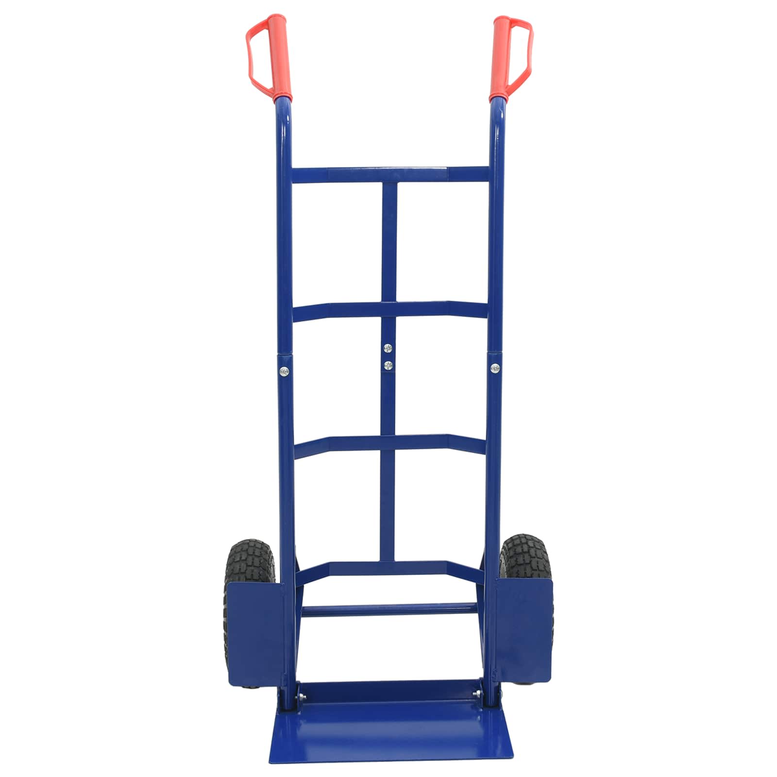 Hand Trolley Blue and Red 57 x 46 x 113 cm Steel