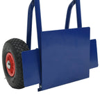 Hand Trolley Blue and Red 49.5 x 53 x 114 cm Steel
