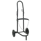 Hand Trolley Black and Red 49 x 49 x 101 cm Steel