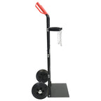 Hand Trolley Black and Red 63 x 43.5 x 110 cm Steel