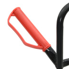 Hand Trolley Black and Red 64.5 x 49.5 x 114 cm Steel