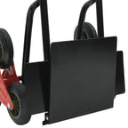 Hand Trolley Black and Red 64.5 x 49.5 x 114 cm Steel