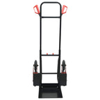 Hand Trolley Black and Red 64.5 x 49.5 x 114 cm Steel