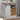 Sideboard HALDEN with Sliding Door White 80x40x80 cm Solid Wood