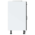 Kitchen Base Cabinet Kalmar Black Engineered Wood