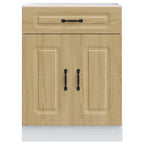 Kitchen Base Cabinet Kalmar Sonoma Oak Engineered Wood