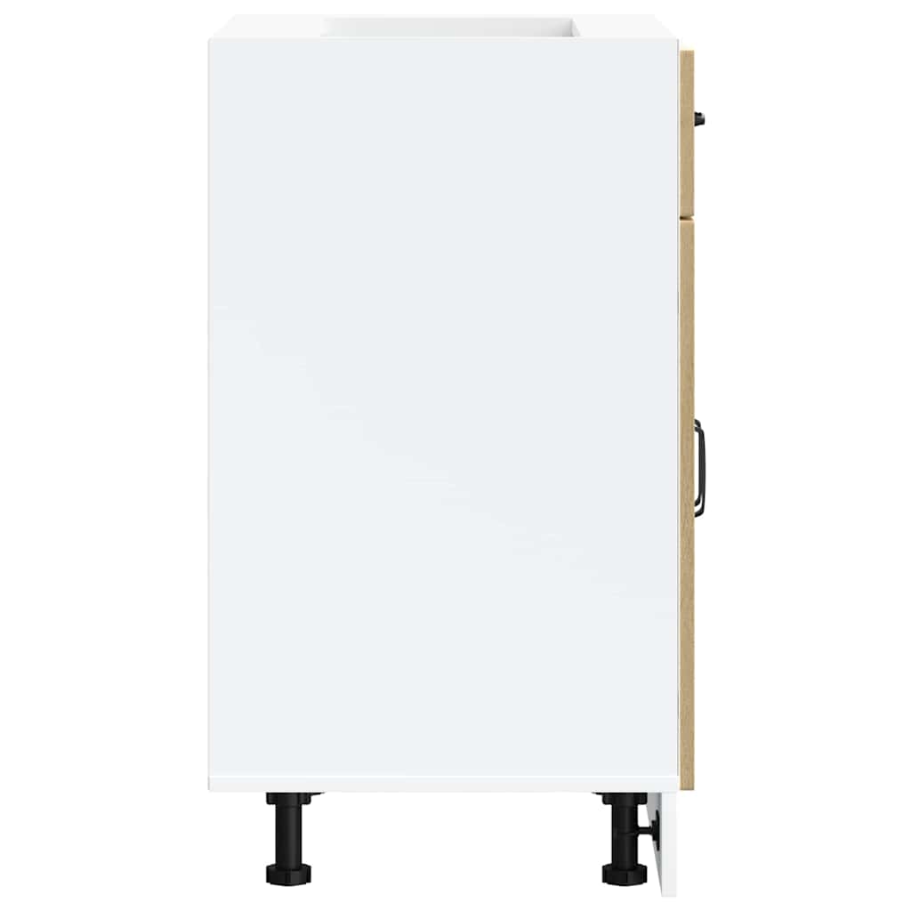 Kitchen Base Cabinet Kalmar Sonoma Oak Engineered Wood