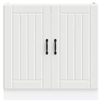 Sink Base Cabinet Lucca White Engineered Wood