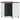 Kitchen Corner Base Cabinet Lucca Black Engineered Wood