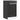 Dishwasher Panel Lucca Black Engineered Wood