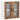 Kitchen Wall Cabinet with Glass Door Lucca Old Wood Engineered Wood