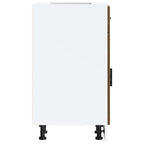 Kitchen Base Cabinet Porto Brown Oak Engineered Wood