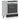 Oven Cabinet Porto Black Engineered Wood