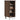 Bottom Cabinet Riga Brown Oak 30x44.5x81.5 cm Engineered Wood