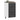 Kitchen Base Cabinet Porto Black Engineered Wood