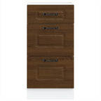 Kitchen Base Cabinet Kalmar Brown Oak Engineered Wood