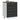 Kitchen Base Cabinet Lucca Black Engineered Wood