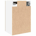 Hanging Glass Cabinet Lyon Artisan Oak 40x31x60 cm Engineered Wood