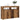Sideboard with LED Lights Old Wood 115.5x30x75 cm Engineered Wood