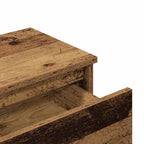 Bedside Cabinets 2 pcs Old Wood 40x30x39 cm Engineered Wood