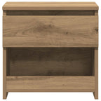 Bedside Cabinet Artisan Oak 40x30x39 cm Engineered Wood