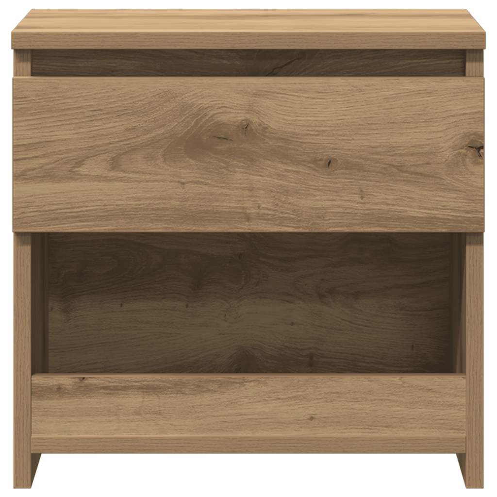 Bedside Cabinet Artisan Oak 40x30x39 cm Engineered Wood