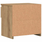 Bedside Cabinet Artisan Oak 40x30x39 cm Engineered Wood