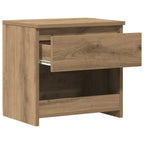 Bedside Cabinet Artisan Oak 40x30x39 cm Engineered Wood