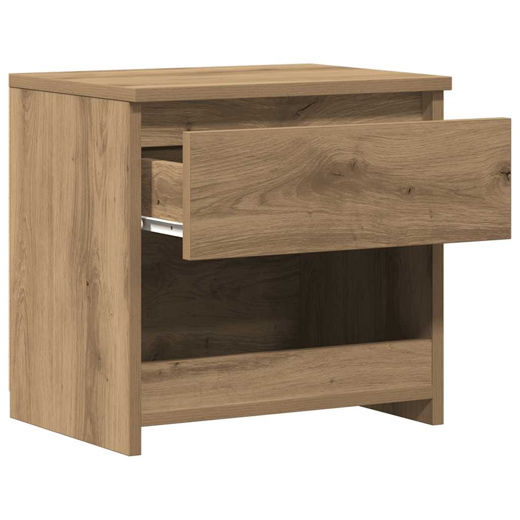 Bedside Cabinet Artisan Oak 40x30x39 cm Engineered Wood