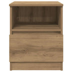 Bedside Cabinets 2 pcs Artisan Oak 40x40x50 cm Engineered Wood