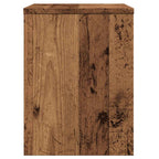 Bedside Cabinet Old Wood 40x30x40 cm Engineered Wood