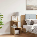 Bedside Cabinet Artisan Oak 35x35x55 cm Engineered Wood