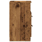 Bedside Cabinet Old Wood 40x36x65 cm Engineered Wood