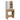 Dressing Table with LED Artisan Oak 60x40x140 cm
