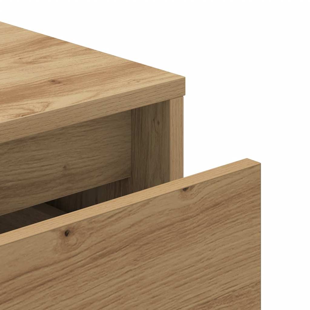 Box Drawer Artisan Oak 40.5x40x40 cm Engineered Wood